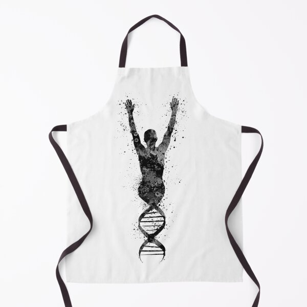 Item preview, Human DNA Black and White Genetics Gift designed and sold by LotusGifts.