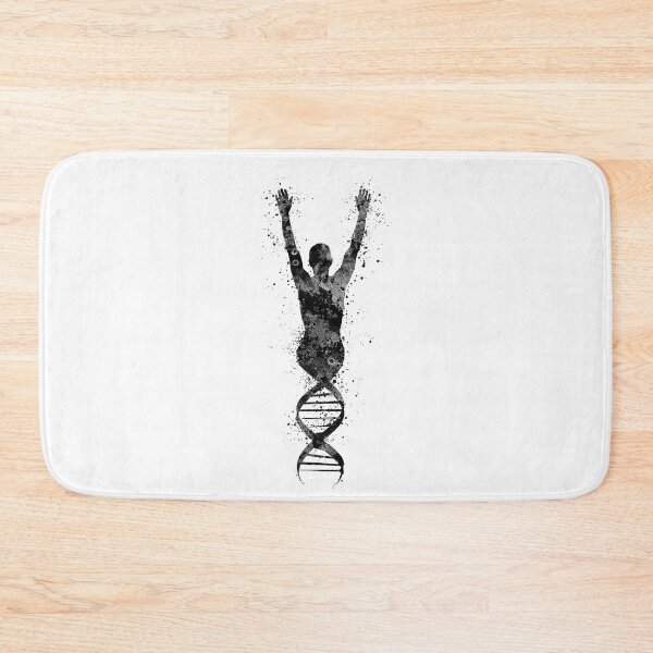 Item preview, Human DNA Black and White Genetics Gift designed and sold by LotusGifts.