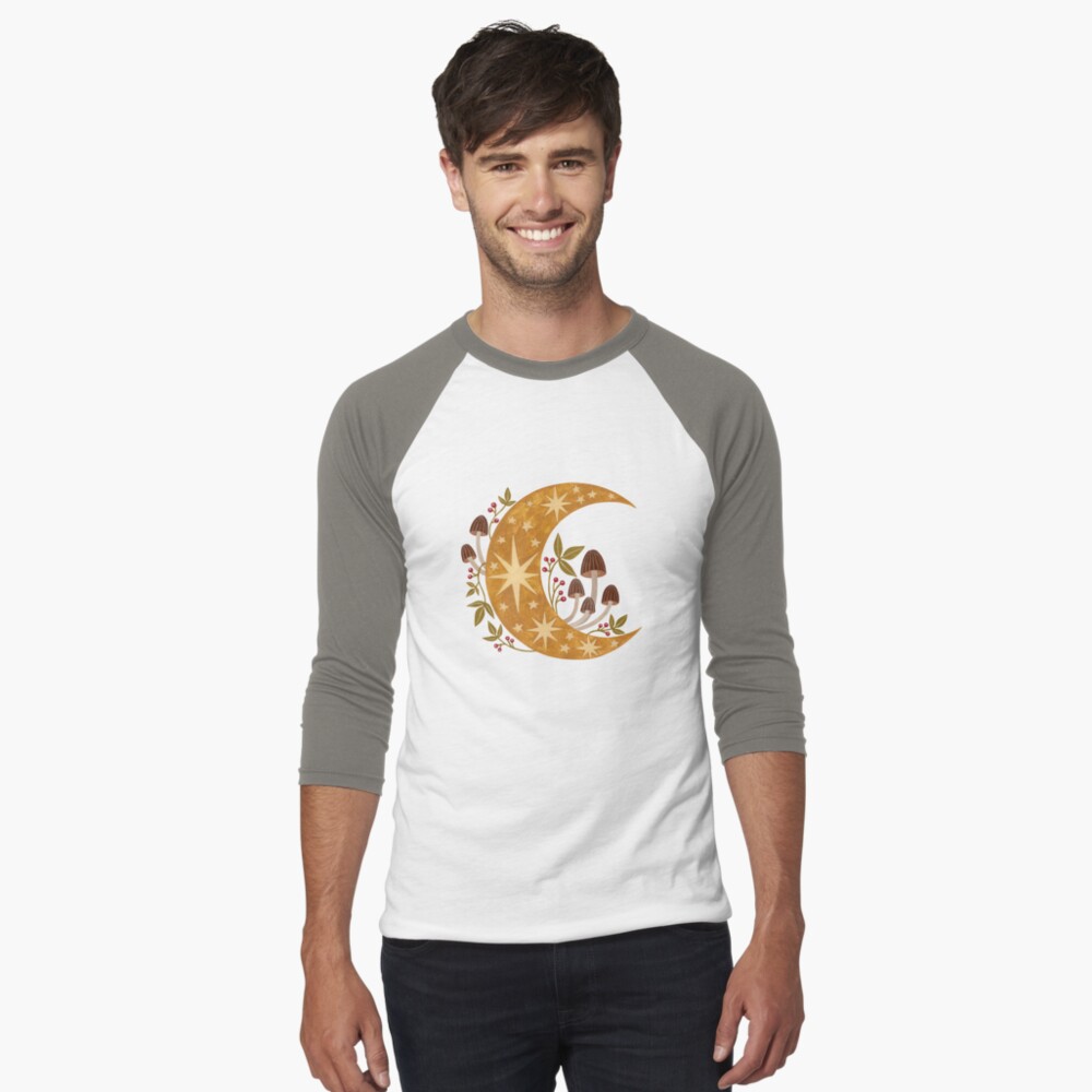 Item preview, Baseball ¾ Sleeve T-Shirt designed and sold by Laorel.