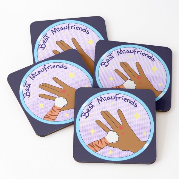Item preview, Mejores miauamigos designed and sold by Natsukittyart.