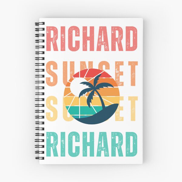 Item preview, RICHARD NAME: RICHARD COLORFUL SUNSET DESIGN. designed and sold by AlexRelax.