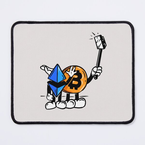 Item preview, Bitcoin and Ethereum: Friends Forever designed and sold by ClothingnCrypto.