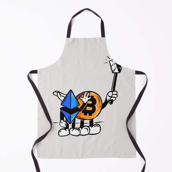 Item preview, Bitcoin and Ethereum: Friends Forever  designed and sold by ClothingnCrypto.