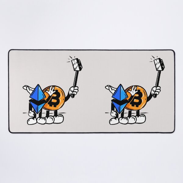 Item preview, Bitcoin and Ethereum: Friends Forever designed and sold by ClothingnCrypto.