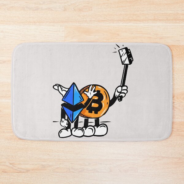 Item preview, Bitcoin and Ethereum: Friends Forever  designed and sold by ClothingnCrypto.