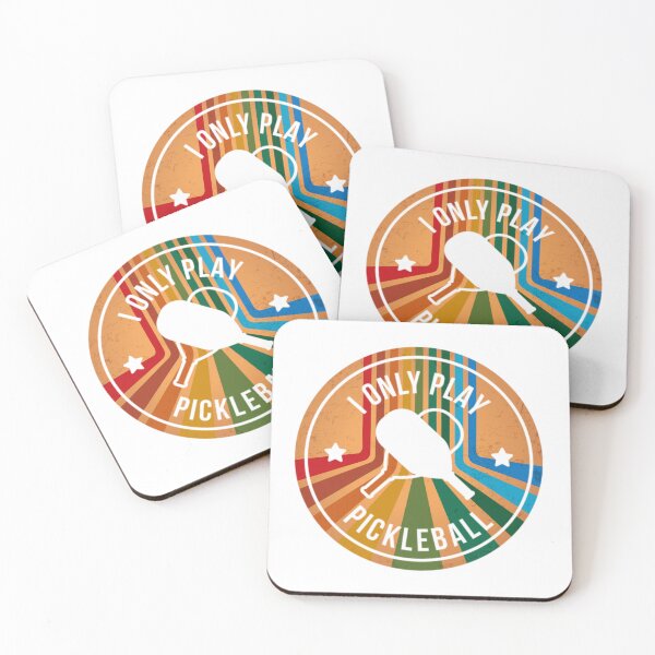 Item preview, I Only Play Pickleball Vintage Retro designed and sold by gillys.