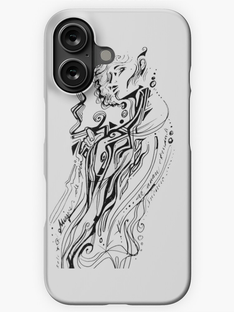 Imagen 1 de 4, Funda de iPhone con la obra smoked girl, diseñada y vendida por lutxana.
