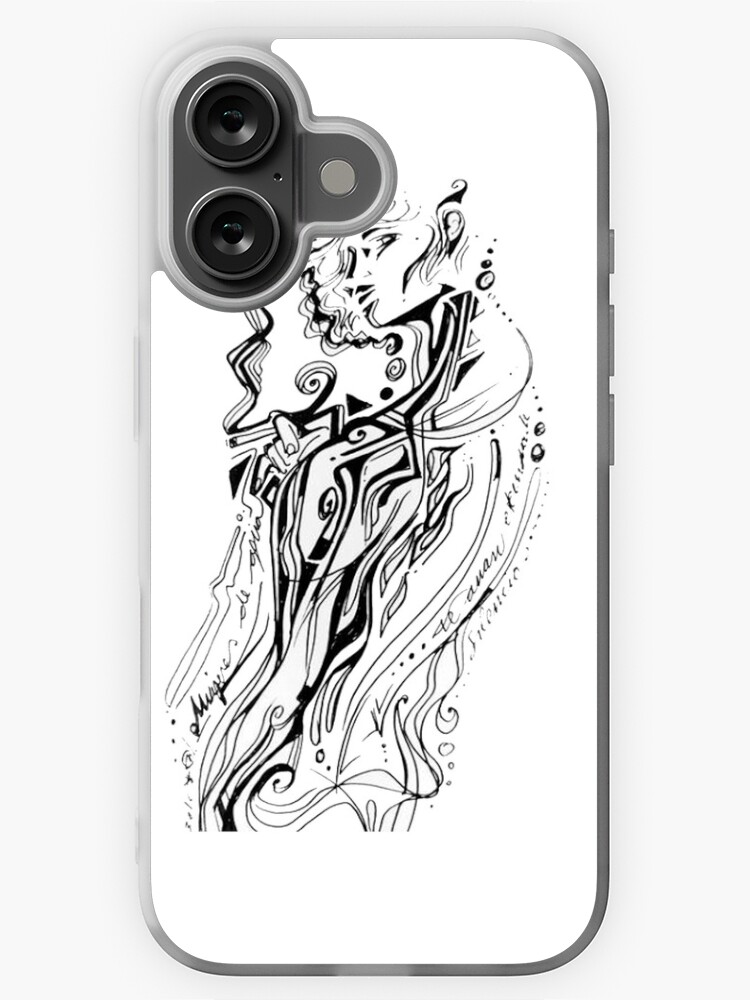 Imagen 1 de 5, Funda de iPhone con la obra smoked girl, diseñada y vendida por lutxana.
