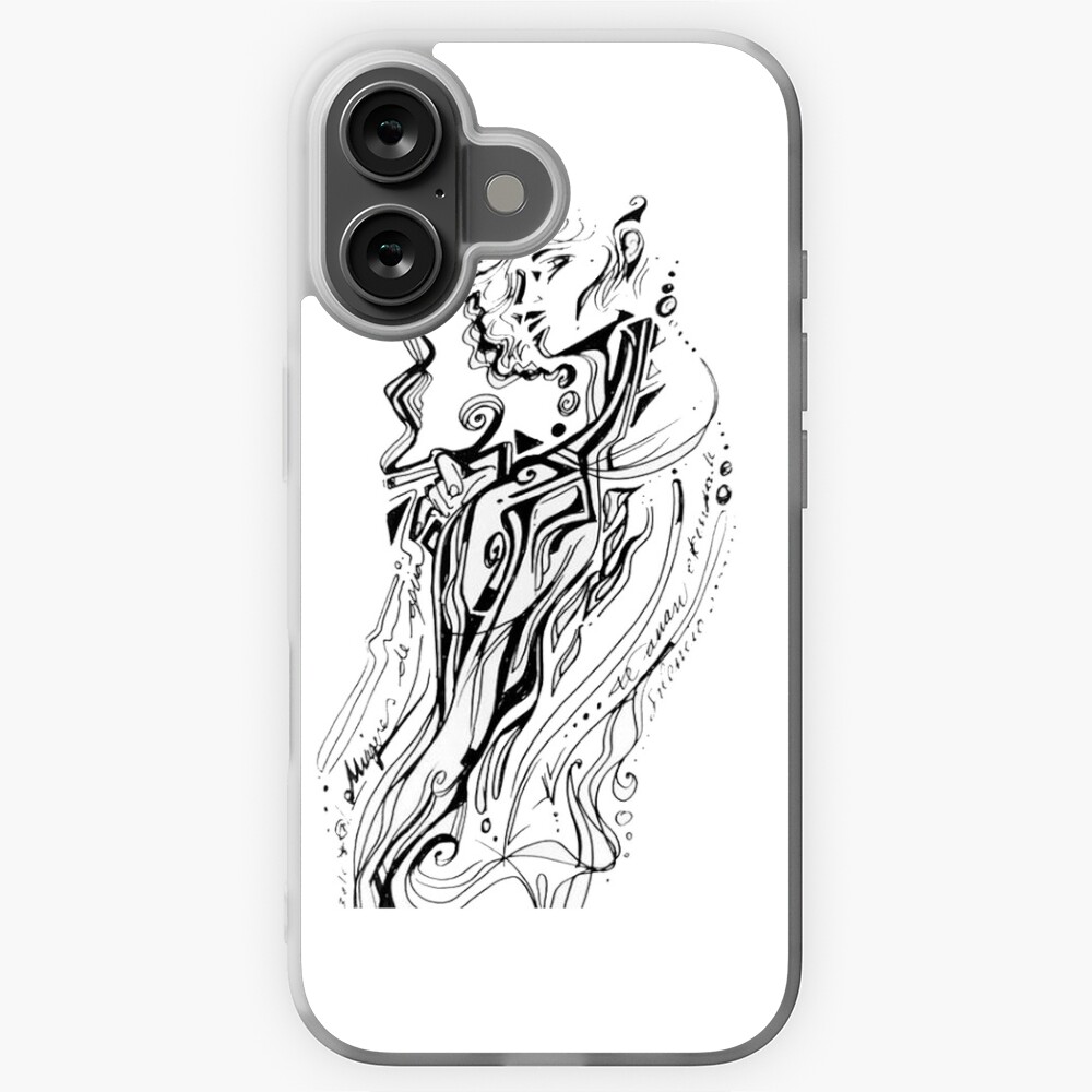 Vista previa del artículo con la obra «Funda blanda para iPhone», diseñado y vendido por lutxana.