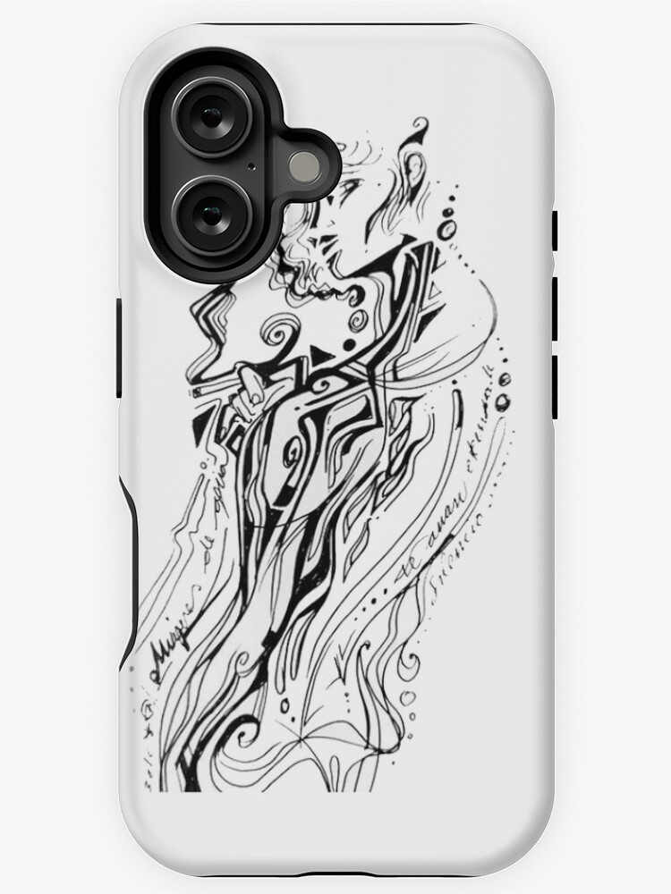 Imagen 1 de 4, Funda de iPhone con la obra smoked girl, diseñada y vendida por lutxana.