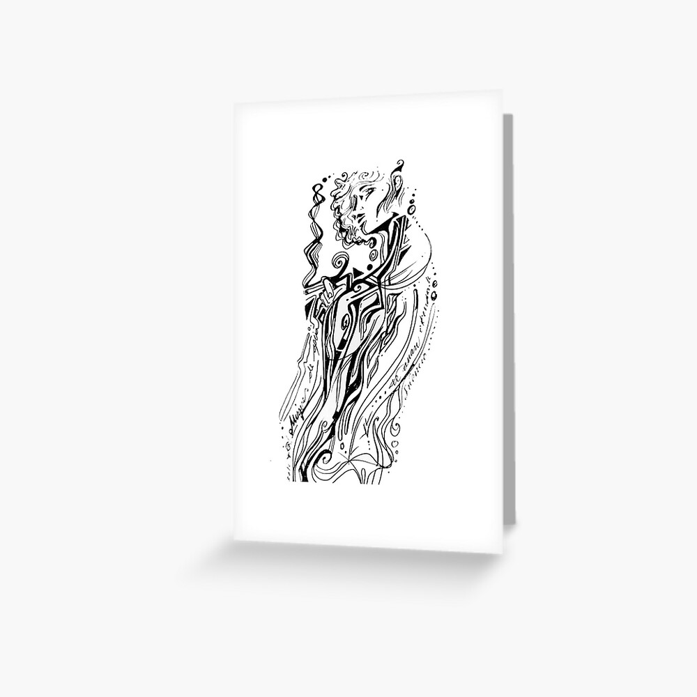 Vista previa del artículo con la obra «Tarjetas de felicitación», diseñado y vendido por lutxana.