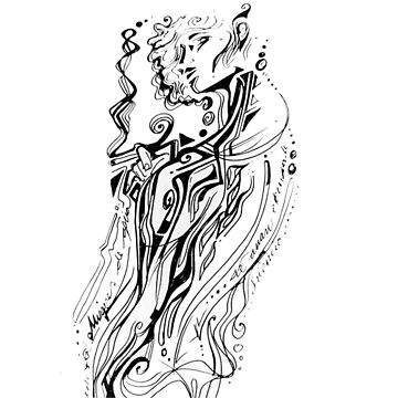 Imagen de la obra smoked girl de lutxana
