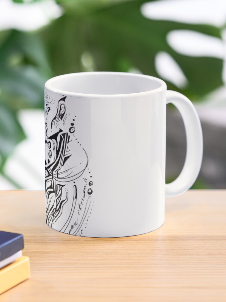 Imagen 1 de 6, Taza de café con la obra smoked girl, diseñada y vendida por lutxana.