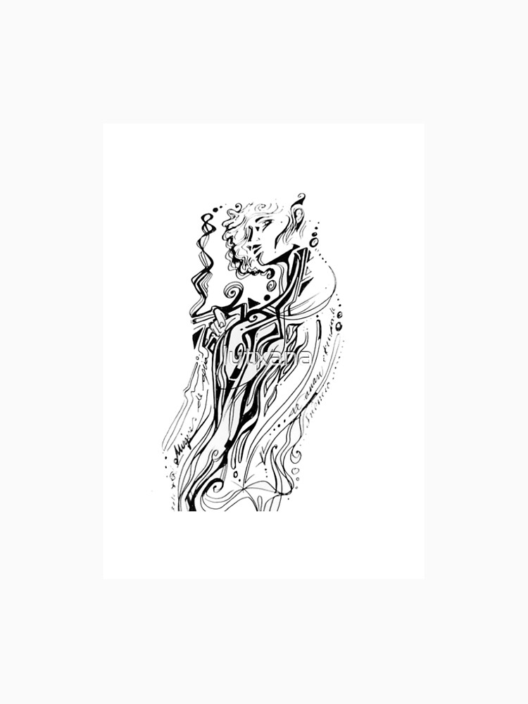 Imagen 6 de 6, Camiseta premium con la obra smoked girl, diseñada y vendida por lutxana.