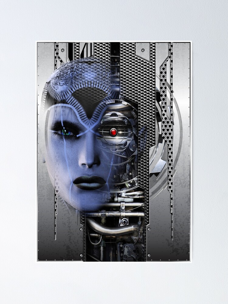 "robotic Future B" Poster For Sale By Shadowlea | Redbubble