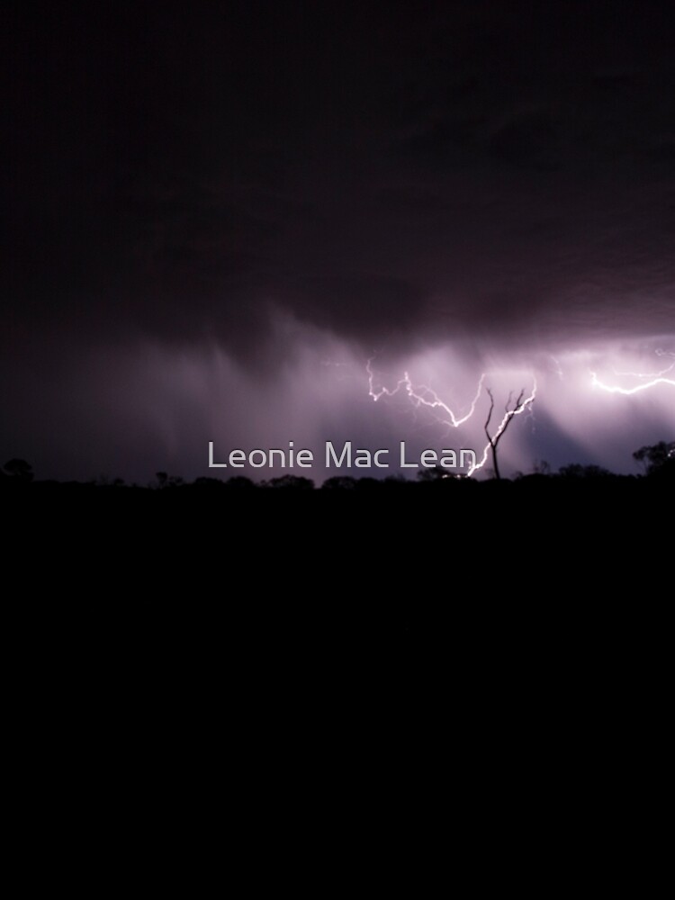 Desert Lightning, outback Australia. by yallmia