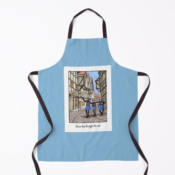 Item preview, Saturday Knight Fever - Medieval humour designed and sold by MNoblestudio.