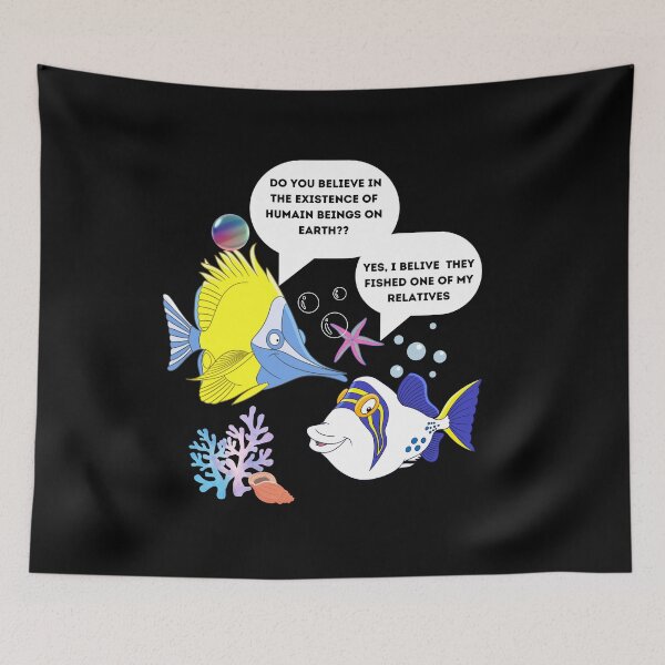 Item preview, UNDERWATER STORIES FUNNY t-shirt designed and sold by TamouStyle.