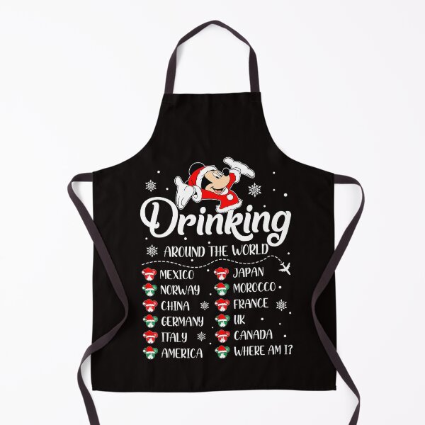 Item preview, Drinking Around The World Christmas designed and sold by WandaHyde.
