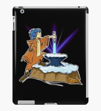 THE LIGHTSABER IN THE ROCK iPad Case/Skin