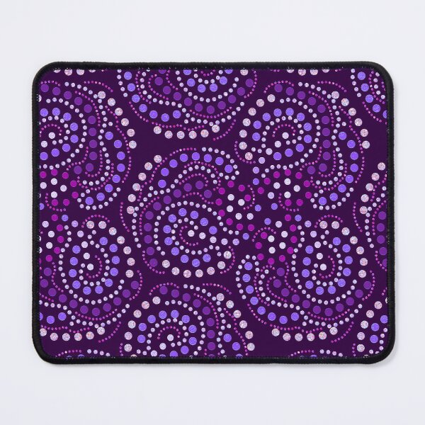 Item preview, Metallic Dot Art Purple designed and sold by Jane Izzy Designs.