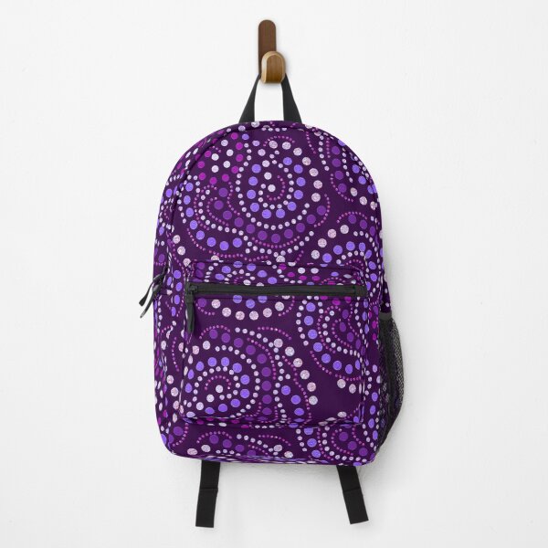Item preview, Metallic Dot Art Purple designed and sold by Jane Izzy Designs.