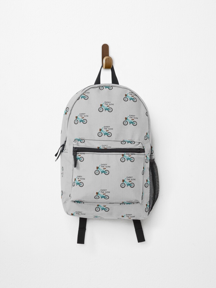 Thumbnail 1 of 3, Backpack, Bicycle Enjoy the Ride designed and sold by studiotomris.
