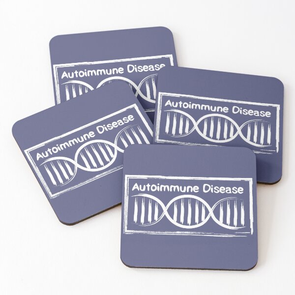 Item preview, Autoimmune disease - DNA design (white version) designed and sold by The Chronic's  Chronicles.