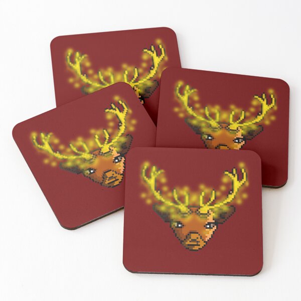 Item preview, golden antler deer designed and sold by Sweet Bee's.