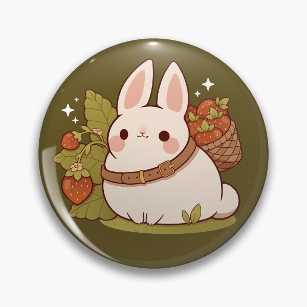 Item preview, Strawberry picking bunny designed and sold by Rihnlin.