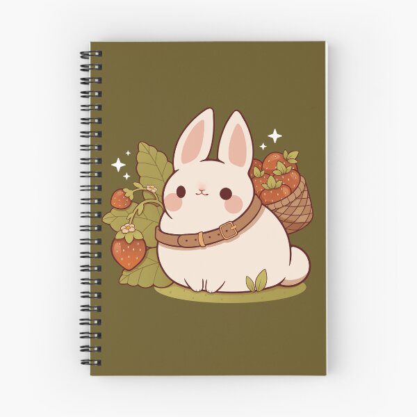 Item preview, Strawberry picking bunny designed and sold by Rihnlin.