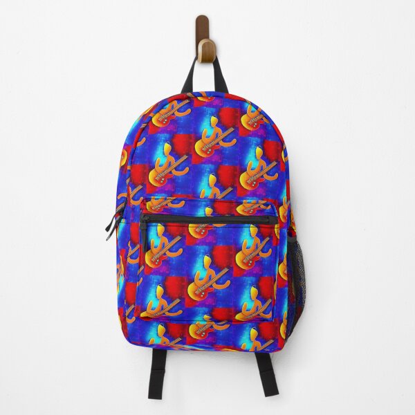 Item preview, Abstract bassist bright colors designed and sold by Artbellachi.
