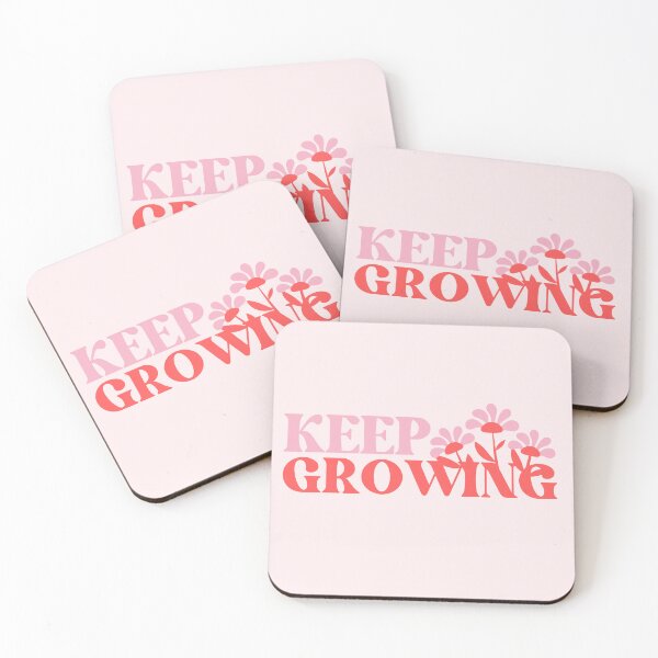 Item preview, Keep growing retro flower design designed and sold by SophieLogan.