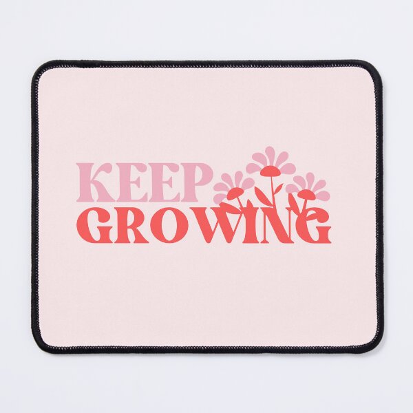 Item preview, Keep growing retro flower design designed and sold by SophieLogan.