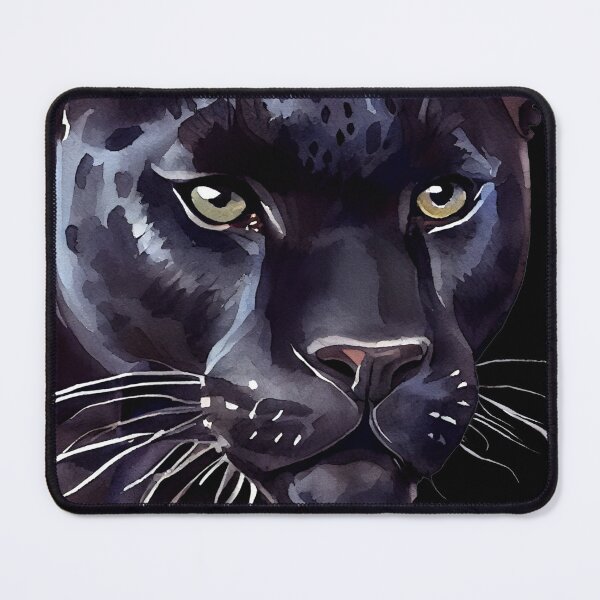 Item preview, Black Panther Art, Watercolor Painting designed and sold by KOTOdesign.
