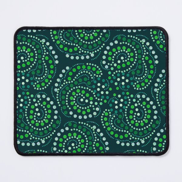 Item preview, Metallic Dot Art Green designed and sold by Jane Izzy Designs.