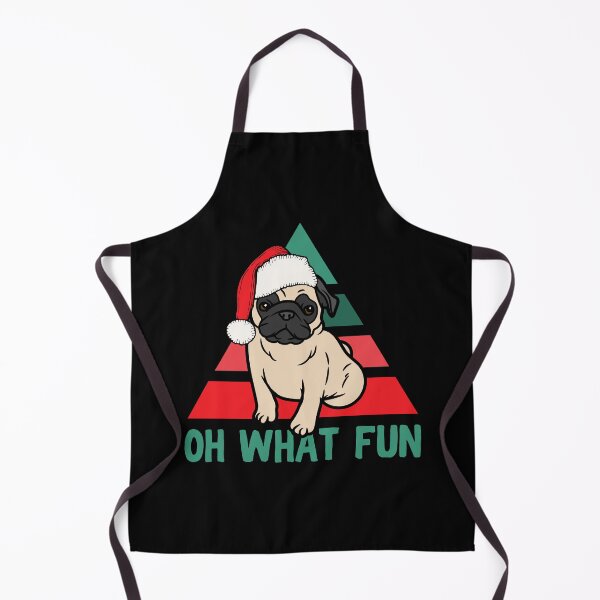 Item preview, Oh what fun, funny christmas pug designed and sold by reka88.