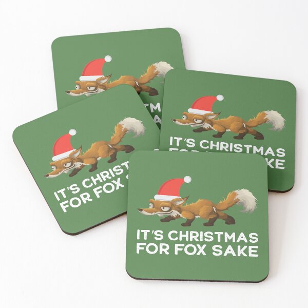 Item preview, It's Christmas for fox sake  designed and sold by define design.
