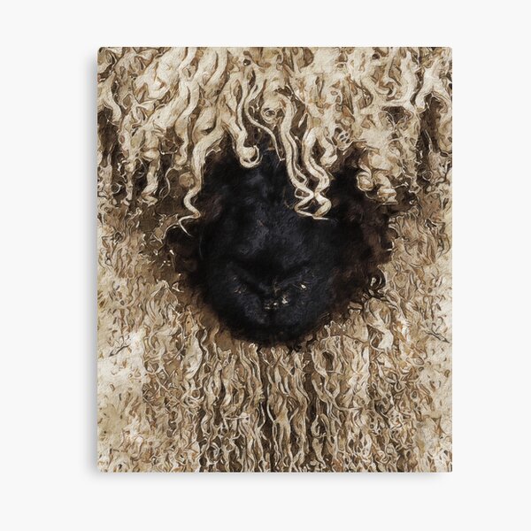 Item preview, Swiss Valais Blacknose Sheep, Fluffy  Valais Blacknose Sheep Art, Cute Swiss Sheep Farm Animal Portrait, Adorable Swiss Valais Blacknose Sheep  designed and sold by Paintcorner.