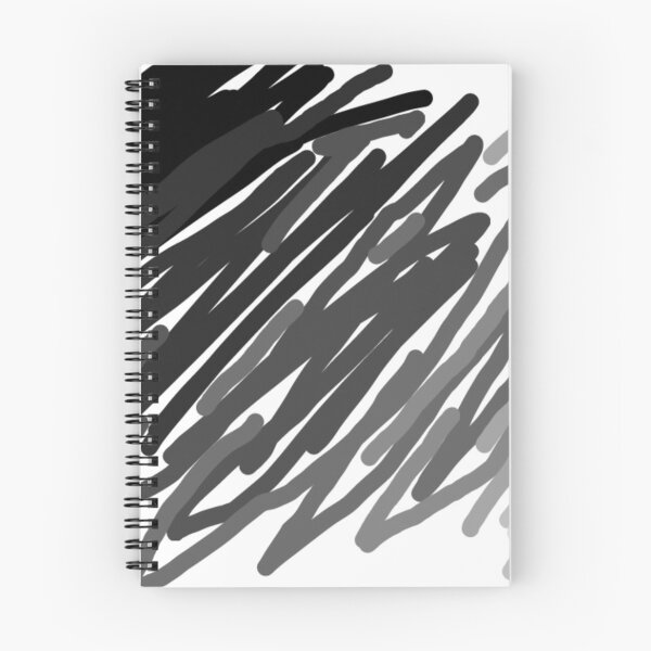 Item preview, Black Grey & White Ombre Scribble designed and sold by Lottie7777777.