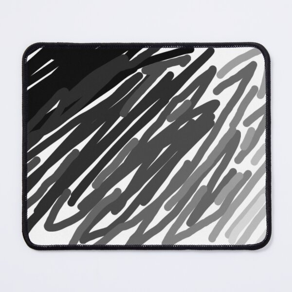 Item preview, Black Grey & White Ombre Scribble designed and sold by Lottie7777777.