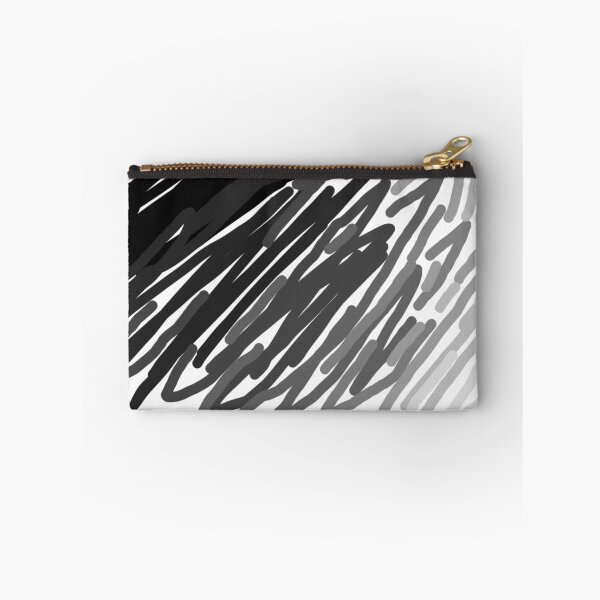 Item preview, Black Grey & White Ombre Scribble designed and sold by Lottie7777777.