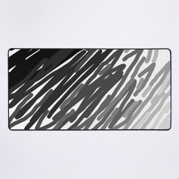 Item preview, Black Grey & White Ombre Scribble designed and sold by Lottie7777777.