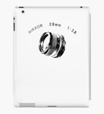 Nikkor 28mm Black iPad Case/Skin