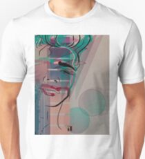Moonlight Boy Abstract Illustration Unisex T-Shirt
