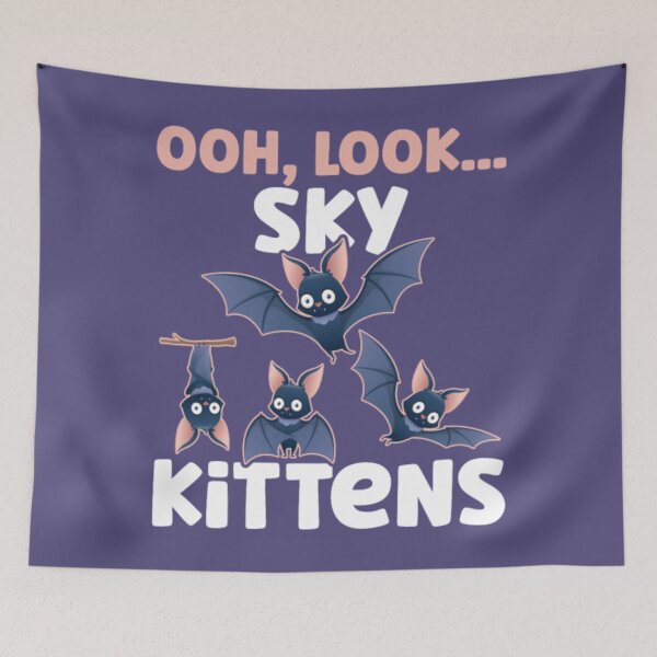 Artikelvorschau, Fledermausliebhaber Sky Kittens Fan entworfen und verkauft von GuppyAlrian.