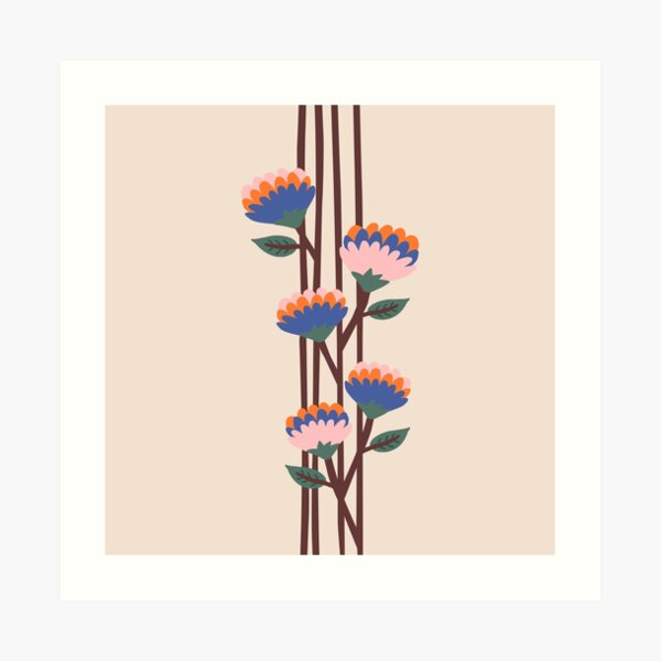 Henri Flowers Art Print