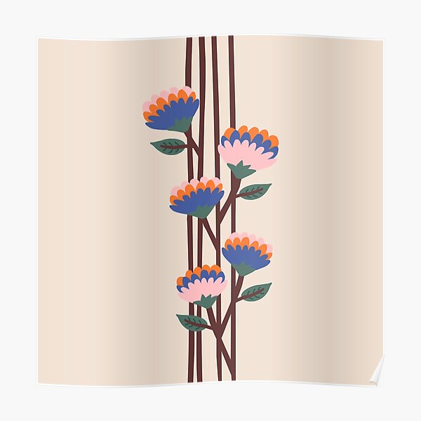 Henri Flowers Poster