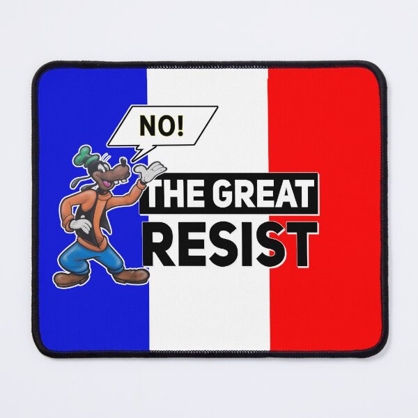 Item preview, THE GREAT RESIST FRENCH FLAG designed and sold by GraffitiBomberZ.