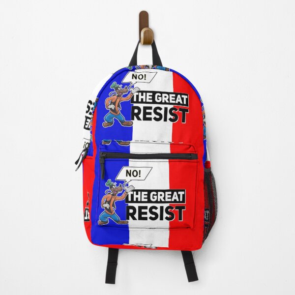 Item preview, THE GREAT RESIST FRENCH FLAG designed and sold by GraffitiBomberZ.